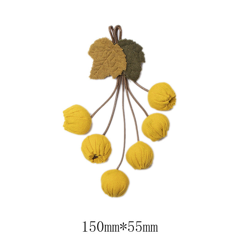 Vintage Shades Brooch Leaf Hawthorn Flower Ornament