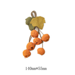 Vintage Shades Brooch Leaf Hawthorn Flower Ornament