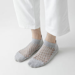 5 Pairs Thin Mesh Breathable Sports Socks