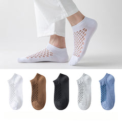 5 Pairs Thin Mesh Breathable Sports Socks