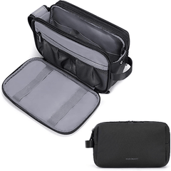 Men's Travel Toiletry Bag Water Resistant Shaving Organizer