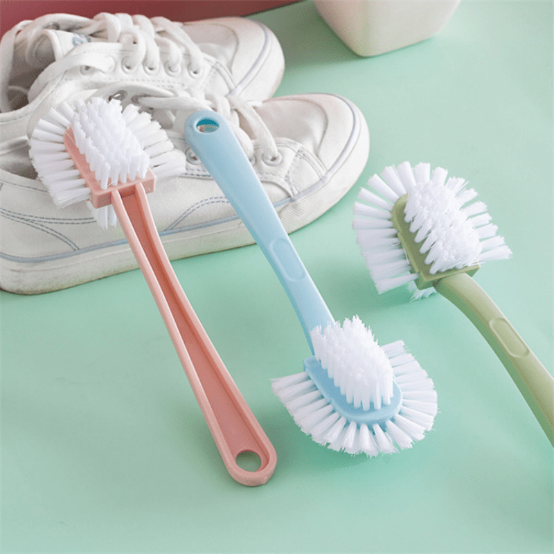 Long Handle Soft Shoe Brush for Laundry and Shoe Washing