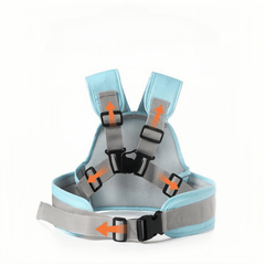 Reflective Motorcycle & Bicycle Harness for Kids 9M-12Y