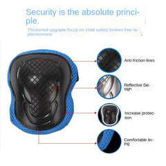 Kids' Protective Gear Set for Rollerblading Skateboarding Biking