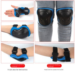 Kids' Protective Gear Set for Rollerblading Skateboarding Biking