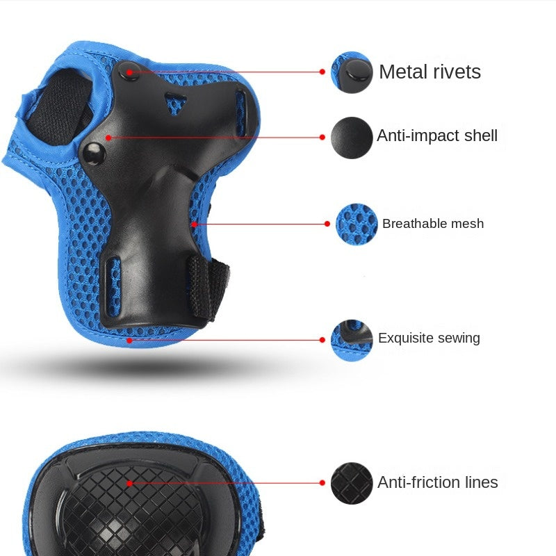 Kids' Protective Gear Set for Rollerblading Skateboarding Biking