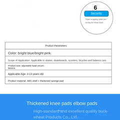 Kids' Protective Gear Set for Rollerblading Skateboarding Biking