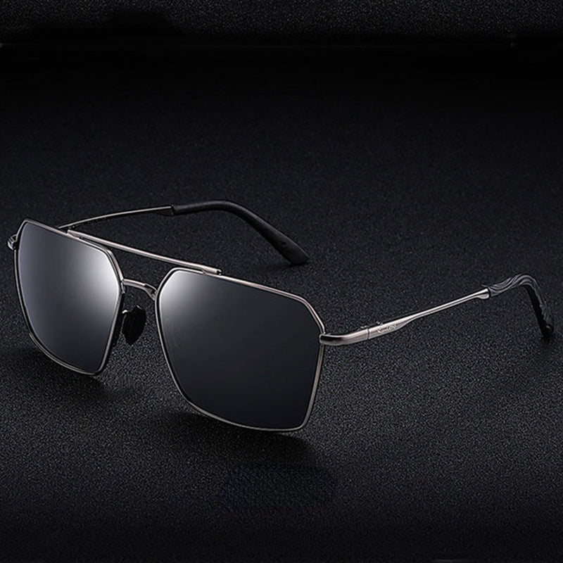 Men's UV Anti Glare Sun Glasses Stainless Steel Frame