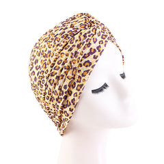 Boho Print Turban Cap Elastic Bandana Head Scarf for Women