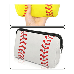 Softball Storage Bag Waterproof Zipper Ball Organizing Bag