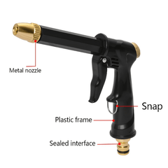 Adjustable High Pressure Water Pipe Nozzle Spray for Car Washing Pet Cleaning