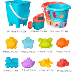 Kids Beach Toy Set - Sand Digging Tools Shovel Bucket - Summer Gift