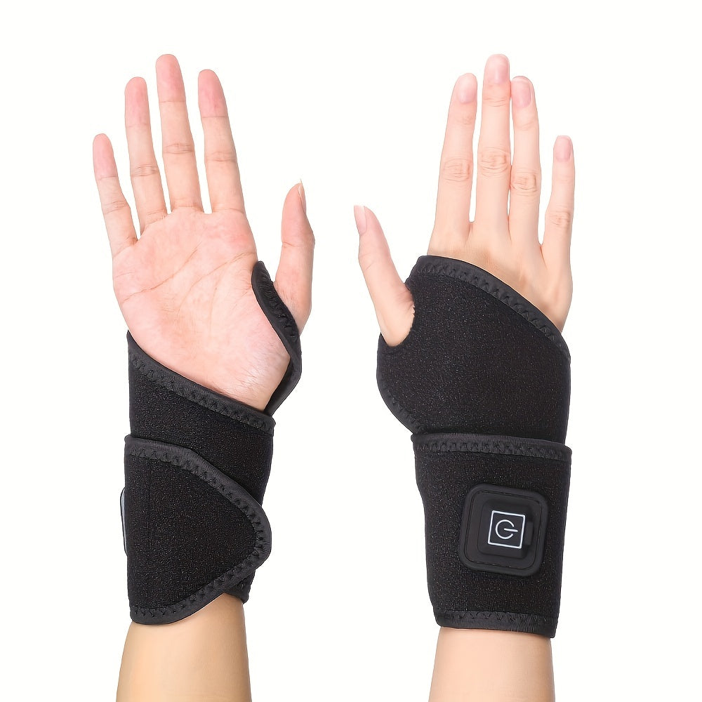 USB Heated Wrist Brace - 3-Speed Temperature Control