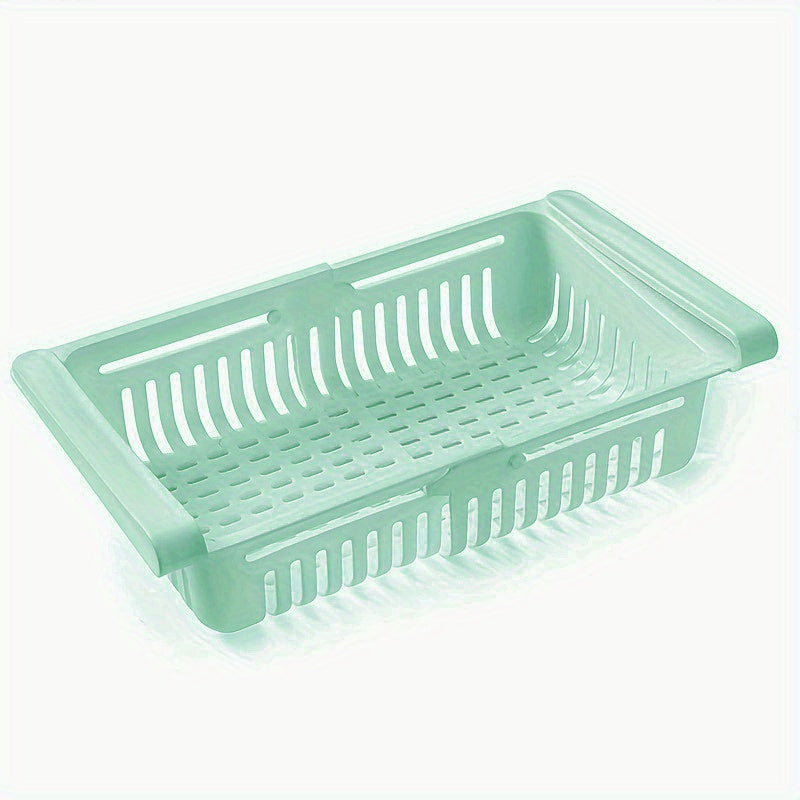 Multifunctional Refrigerator Rack with Drawer Storage for Fruits and Vegetables