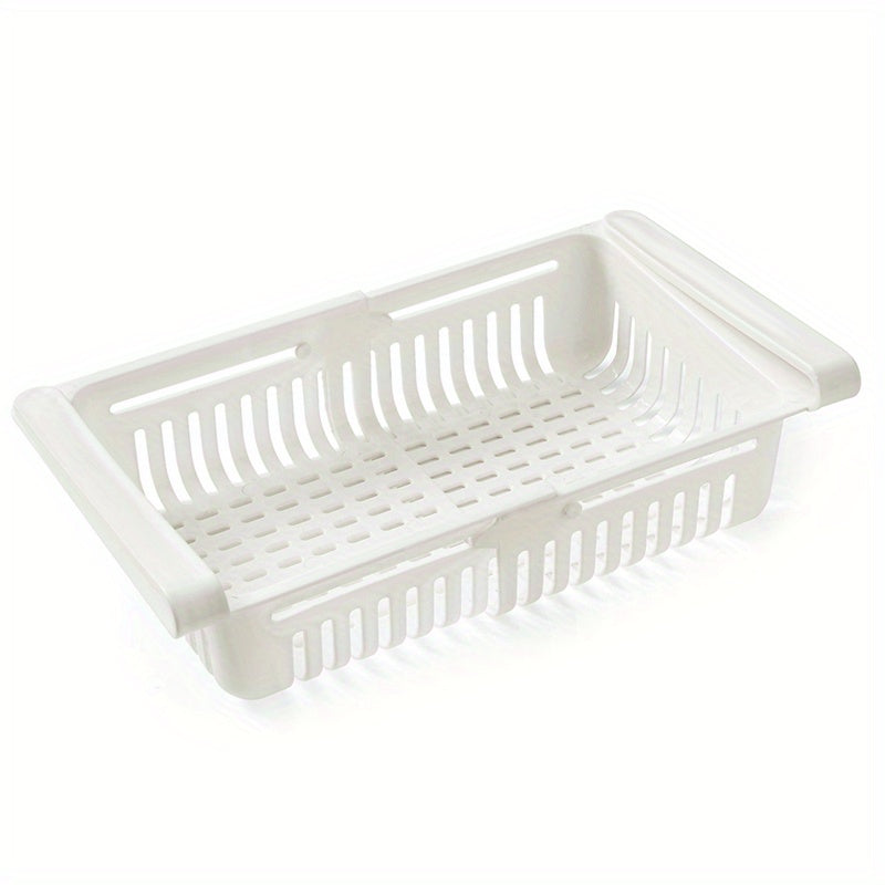Multifunctional Refrigerator Rack with Drawer Storage for Fruits and Vegetables