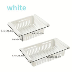 Multifunctional Refrigerator Rack with Drawer Storage for Fruits and Vegetables