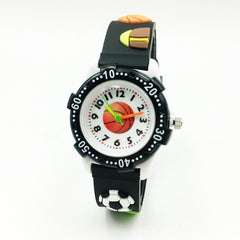 3D Ball Kids Sports Watch Quartz Wristwatch