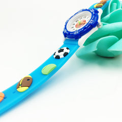 3D Ball Kids Sports Watch Quartz Wristwatch