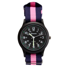 Kids Analog Quartz Watch Casual Canvas Band