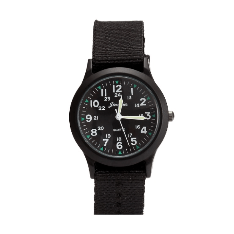 Kids Analog Quartz Watch Casual Canvas Band