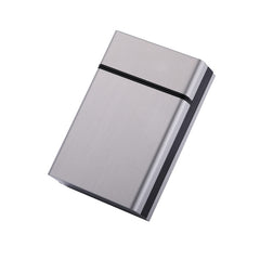 Metal Automatic Bounce Cover Cigarette Case For Men