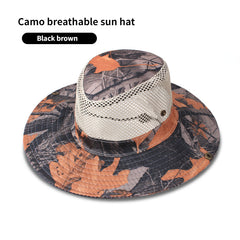 Breathable Camouflage Mesh Cap for Outdoor Adventures