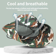 Breathable Camouflage Mesh Cap for Outdoor Adventures