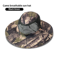 Breathable Camouflage Mesh Cap for Outdoor Adventures