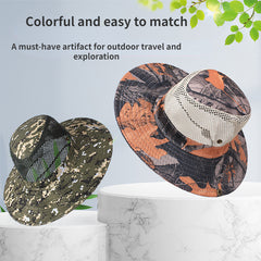 Breathable Camouflage Mesh Cap for Outdoor Adventures