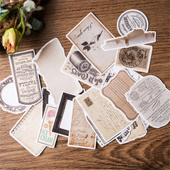 20pcs English Bow Materials Sticker for Kids Diy Tool