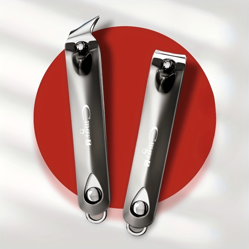 Stainless Steel Nail Clippers Portable Manicure Tool