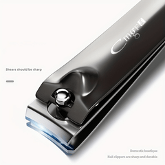 Stainless Steel Nail Clippers Portable Manicure Tool
