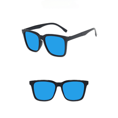 Men's Large Square Sunglasses UV Resistant
