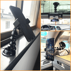 360° Car Phone Holder Mount for GoPro 7 6 5 4 3 Camera