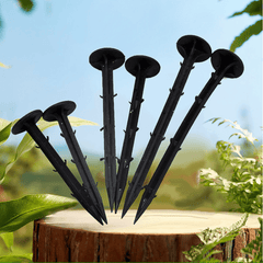 50pcs Plastic Gardening Stake Pegs Film Fixed Tools Plant Support