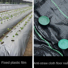 50pcs Plastic Gardening Stake Pegs Film Fixed Tools Plant Support