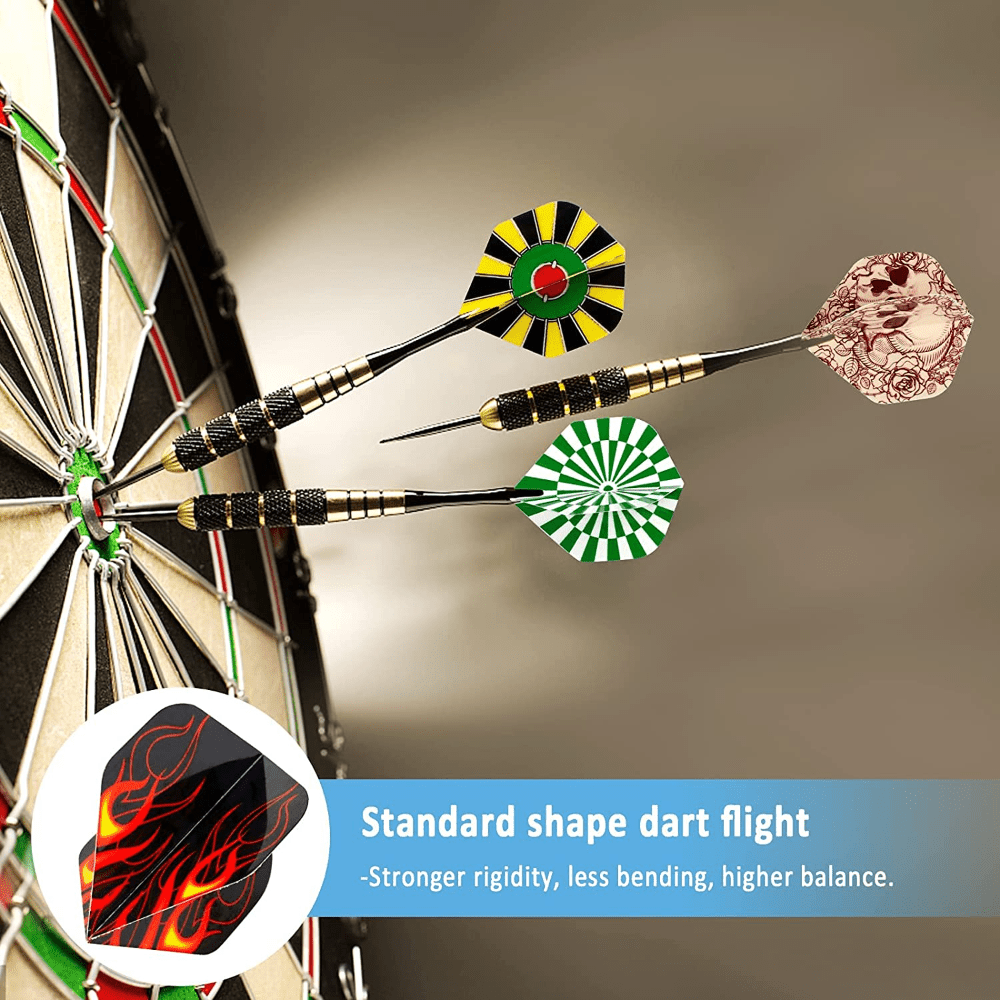 77pcs Professional Dart Flight Set for Kids & Adults