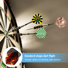 77pcs Professional Dart Flight Set for Kids & Adults
