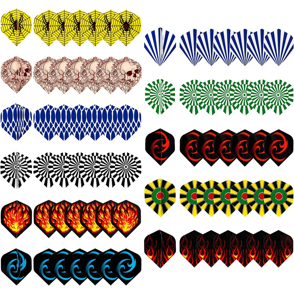77pcs Professional Dart Flight Set for Kids & Adults