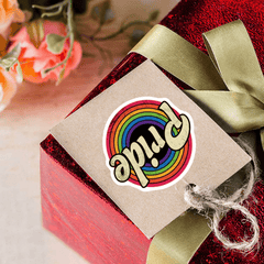 500pcs LGBT Pride & Love Stickers DIY Crafts 1 Inch Round Labels