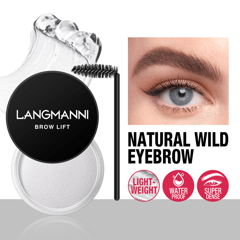 Clear Eyebrow Gel Waterproof Brow Styling Wax