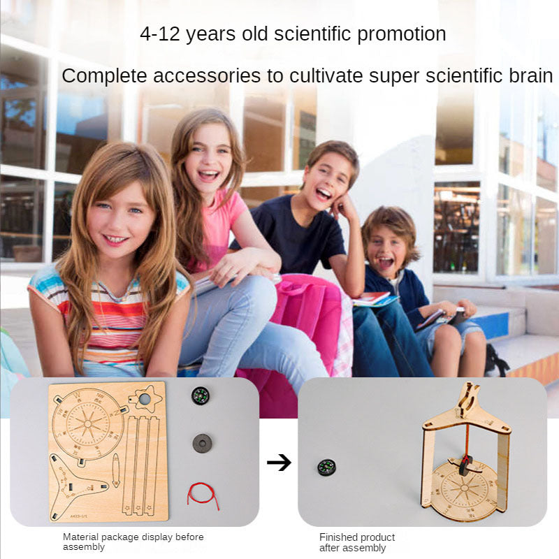 DIY Compass Educational Toy - Physics Science Kit