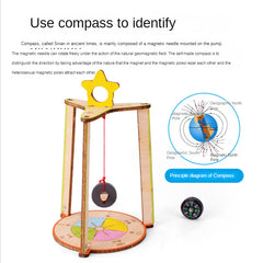 DIY Compass Educational Toy - Physics Science Kit