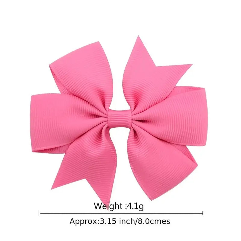 20-40pcs Girls Adorable Bow Hair Clips Headwear Hair Accessories