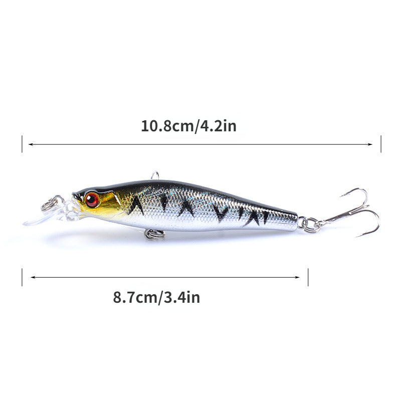 Topwater Laser Minnow Crankbait for Bass Redfish Trout