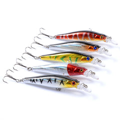 Topwater Laser Minnow Crankbait for Bass Redfish Trout