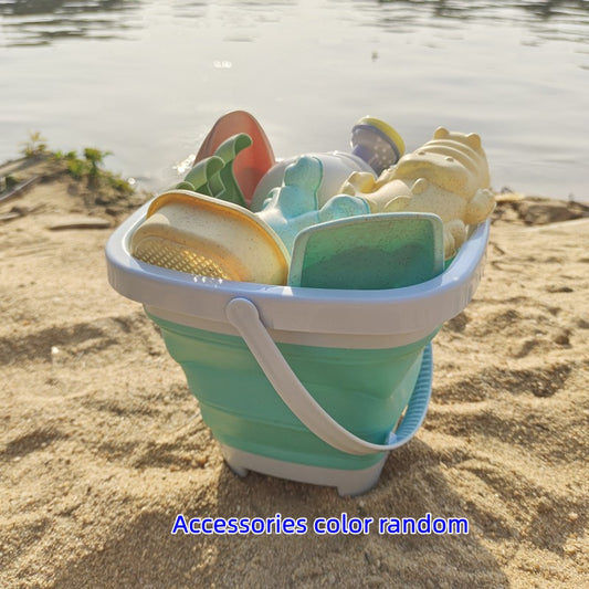 11pcs Beach Outdoors Toy Set Water Bucket Sand Shovel Children Play Sand Tool