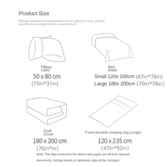 Portable Anti Dirty Adult Sleeping Bag for Outdoor Travel