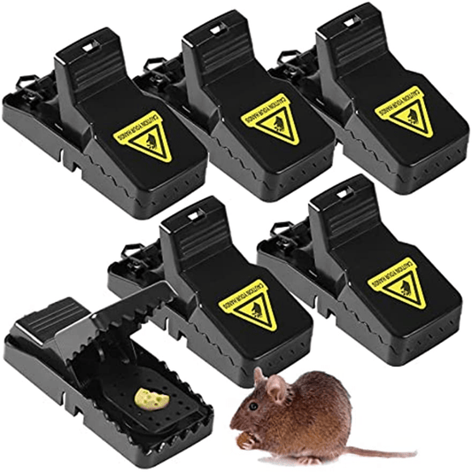 6pcs Indoor Mouse Trap Quick and Effective for Home and Pet Safety