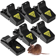 6pcs Indoor Mouse Trap Quick and Effective for Home and Pet Safety